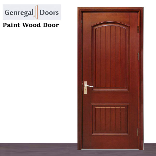 Finish Painting Veneer Wood Laminate Door