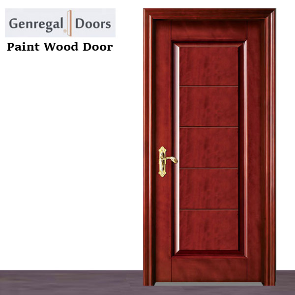 Ce Hotel Housing Interior Paint Finish Flush Wood Door